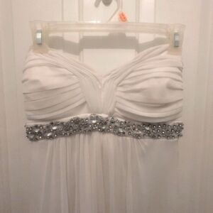 Wedding Dress wedding Dress with Silver Sequences. Layered